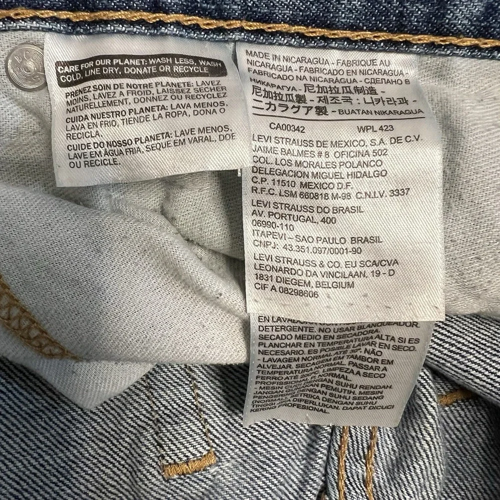 Levi Strauss 505 100% cotton denim‎ 5-pocket 34 medium wash classic Men's Short